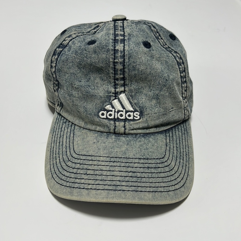 Adidas Climalite Adjustable Denim Dad Baseball Hat